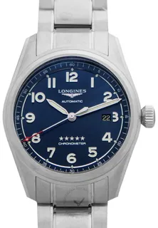 Longines Spirit L3.811.4.93.9 Stainless steel Blue