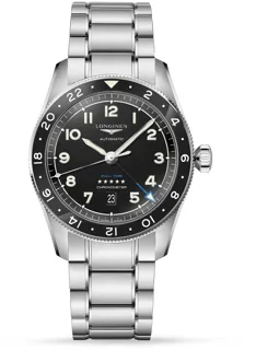 Longines Spirit L3.812.4.53.6 Stainless steel Black