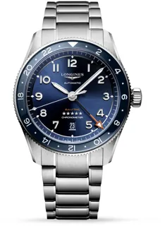 Longines Spirit L3.812.4.93.6 Stainless steel Blue