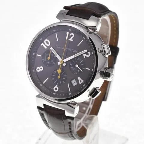 Louis Vuitton Q1121 41mm Stainless steel Brown 1