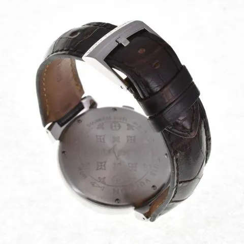 Louis Vuitton Q1121 41mm Stainless steel Brown 4