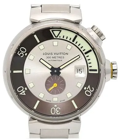 Louis Vuitton 44mm Stainless steel Silver