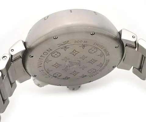 Louis Vuitton Q103M 44mm Stainless steel Silver 6