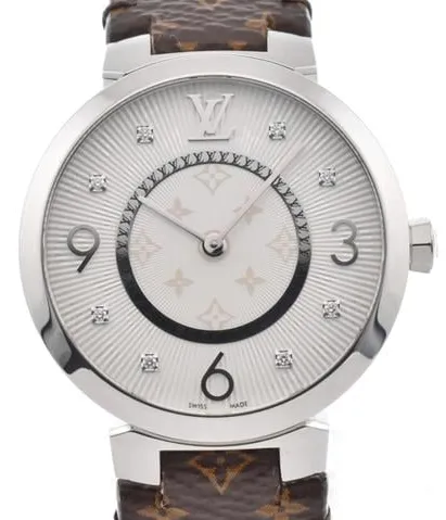 Louis Vuitton 33mm Stainless steel White