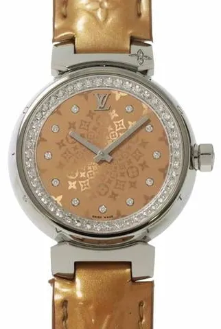 Louis Vuitton 34mm Stainless steel Champagne