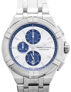 Maurice Lacroix AIKON AI1018-SS002-131-1 Stainless steel Blue and Silver