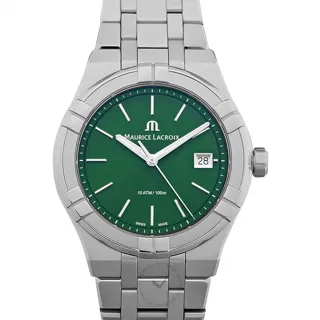 Maurice Lacroix AIKON AI1108-SS002-630-1 Stainless steel Green