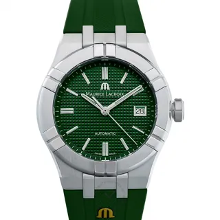 Maurice Lacroix AIKON AI6007-SS000-630-5 Stainless steel Green