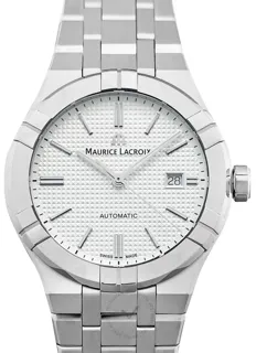 Maurice Lacroix AIKON AI6008-SS00F-130-A Stainless steel White