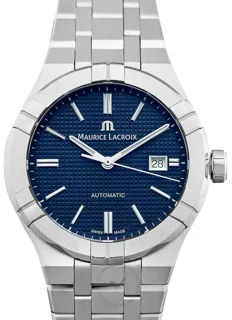 Maurice Lacroix AIKON AI6008-SS00F-430-C Stainless steel Blue