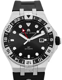 Maurice Lacroix AIKON AI6158-SS001-330-2 Stainless steel Black