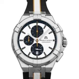 Maurice Lacroix Aikon Quartz AI1018-TT030-130-K Titanium Silver