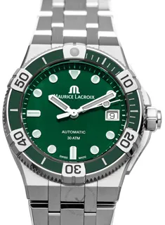 Maurice Lacroix Aikon Venturer AI6057-SSL5F-630-D Stainless steel Green