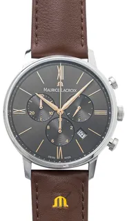 Maurice Lacroix Eliros EL1098-SS001-311-1 Stainless steel Black