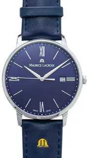 Maurice Lacroix Eliros EL1118-SS001-410-1 Stainless steel Blue