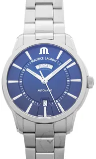 Maurice Lacroix Pontos PT6358-SS002-430-1 Stainless steel Blue