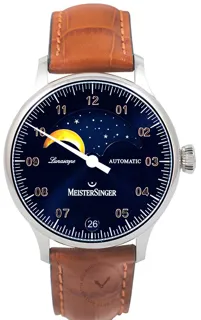 MeisterSinger Meisterstücke LS908G_SG03-1 Stainless steel Blue