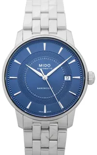 Mido Baroncelli III M037.407.11.041.01 Stainless steel Blue