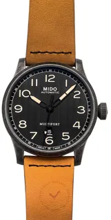 Mido Multifort M032.607.36.050.99 Stainless steel Black