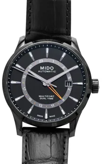 Mido Multifort M038.429.36.051.00 Stainless steel Black