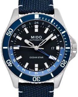 Mido Ocean Star GMT M026.629.17.051.00 Stainless steel Black