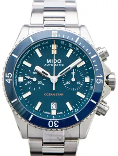 Mido Ocean Star M026.627.44.041.00 Titanium,Ceramic Blue