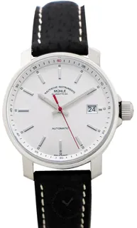 Mühle Glashütte 29er M1-25-21-LB Stainless steel White