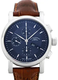 Mühle Glashütte Teutonia M1-30-92-LB Stainless steel Blue