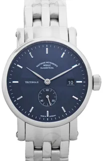 Mühle Glashütte Teutonia M1-33-42-MB Stainless steel Blue