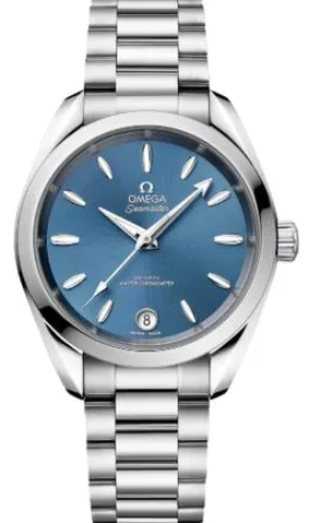 Omega Aqua Terra 220.10.34.20.03.002 34mm Stainless steel Blue