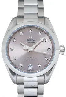 Omega Aqua Terra 220.10.34.20.60.001 Stainless steel Silver