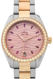 Omega Aqua Terra 220.25.34.20.60.001 Stainless steel Pink