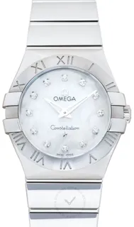 Omega Constellation 123.10.27.60.55.002 Stainless steel White