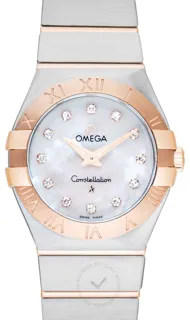 Omega Constellation 123.20.27.60.55.001 Stainless steel and Red gold