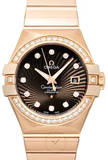 Omega Constellation 123.55.31.20.63.001 Red gold Brown