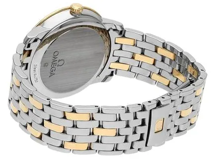 Omega De Ville 424.20.37.20.03.001 37mm Yellow gold and Stainless steel Blue 4