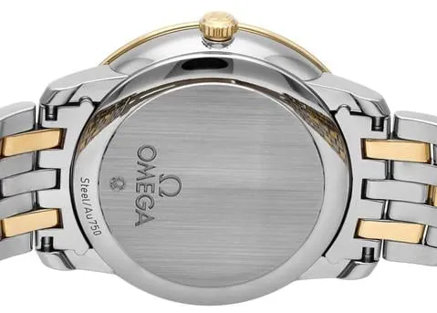 Omega De Ville 424.20.37.20.03.001 37mm Yellow gold and Stainless steel Blue 5