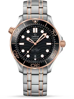 Omega Seamaster Diver 300M 210.20.42.20.01.001 Rose gold and Stainless steel