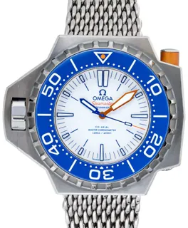 Omega Seamaster PloProf 227.90.55.21.04.001 Titanium White