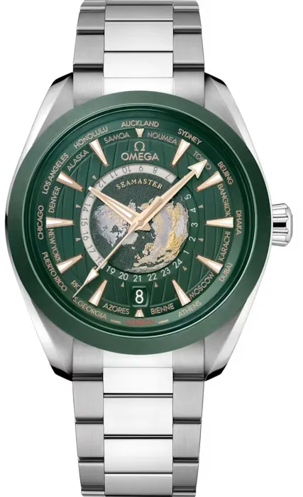 Omega Seamaster 220.30.43.22.10.1 Stainless steel Green