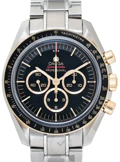 Omega Speedmaster Moonwatch 522.20.42.30.01.001 Yellow gold and Stainless steel Black