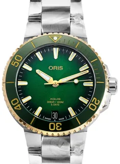 Oris 01 400 7769 6357-07 8 22 09PEB Stainless steel Green