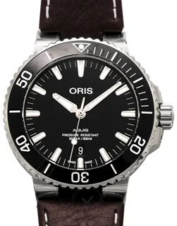 Oris Aquis 01 733 7730 4134-07 5 24 10EB Stainless steel Black