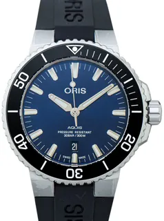 Oris Aquis 01 733 7730 4135-07 4 24 65EB Stainless steel Blue