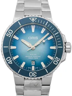 Oris Aquis 01 733 7730 4175-Set Stainless steel