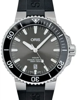 Oris Aquis 01 733 7730 7153-07 4 24 64TEB Titanium Gray