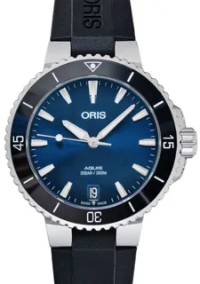 Oris Aquis 01 733 7731 4135-07 4 18 64FC Stainless steel Blue