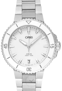 Oris Aquis 01 733 7731 4151-07 8 18 05P Stainless steel