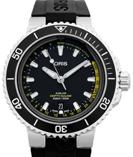 Oris Aquis 01 733 7755 4154-Set RS Stainless steel