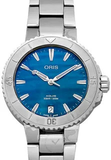 Oris Aquis 01 733 7770 4155-07 8 18 05P Stainless steel Blue